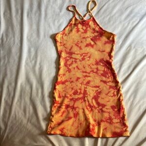 Fashion Nova Sunset Tie-Dye Top